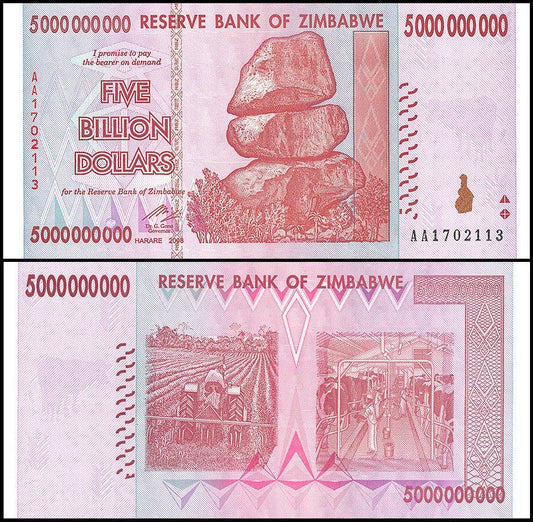 Zimbabwe 25 Billion Dollar  BUNDLE ***OFFER***