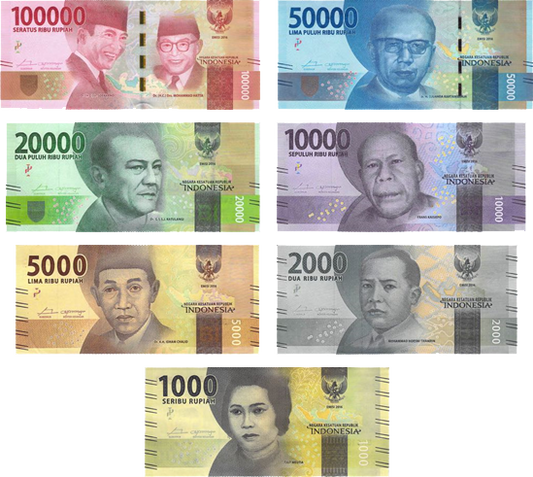 1 Million Indonesian Rupiah